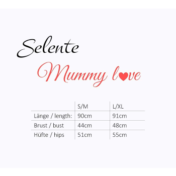 Selente Mummy Love 0132 Damen Umstands-/ Stillnachthemd, L/XL, Violett