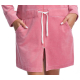 DOROTA FR162 Damen trendiger Baumwoll-Bademantel mit Reißverschluss , XXL, Puderrosa