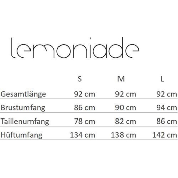 Lemoniade L277 Damen ausgestelltes Winter-Kleid Langarm, L (40), Schwarz