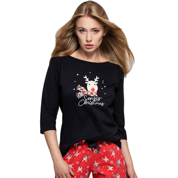 S& SENSIS Schianto Damen Baumwoll-Pyjama (Made in EU)
