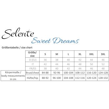 Selente Sweet Dreams Linette modischer Schlafanzug / Pyjama (Made in EU) 3/4-Arm