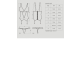 Obsessive schickes Dessous-Set aus edlem Korsett-Body mit Strumpfhaltern und String mit zarten Spitzenverzierungen, schwarz, Gr. S/M