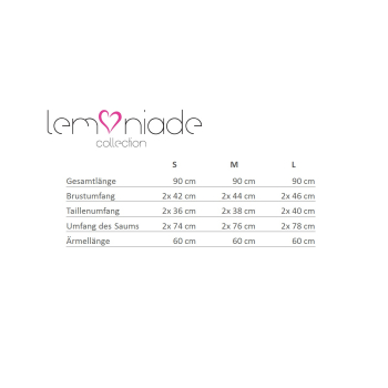 Lemoniade L153 Damen Winter-Kleid Langarm in A-Linie, S (36), Schwarz